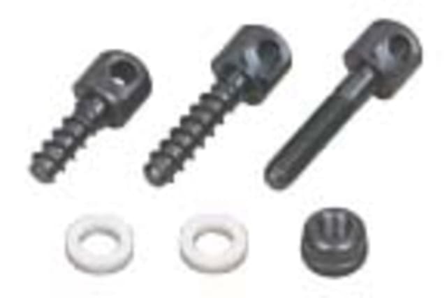 Allen No Hardware Gun Sling Swivel Set Black