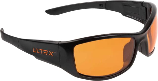 Allen ULTRX Sync Safety Glasses Black Frame Amber Lens