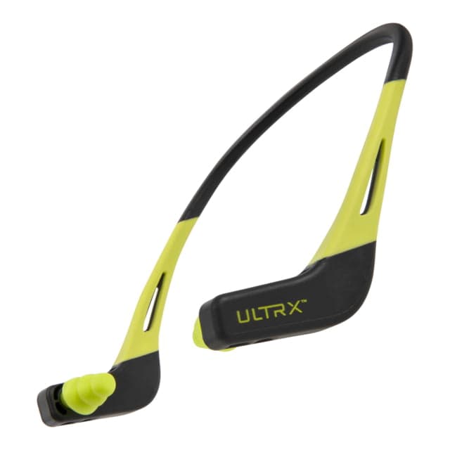 Allen ULTRX Wave Banded Ear Plugs Gray/Yellow