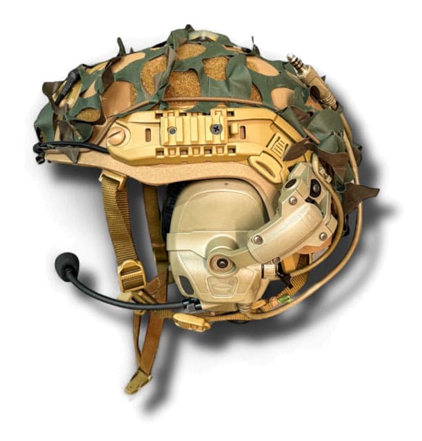 Arid MFG Halo Helmet Scrim Woodland