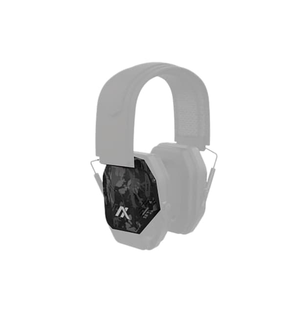 AXIL MX Plate Hearing Protection Accessory 1 Set Black Camo