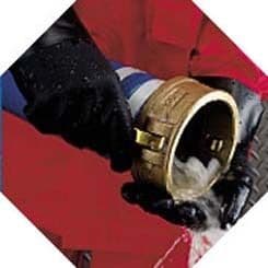 Best Manufacturing Glove Blk Knght 35.6CM Lg PK12  Case