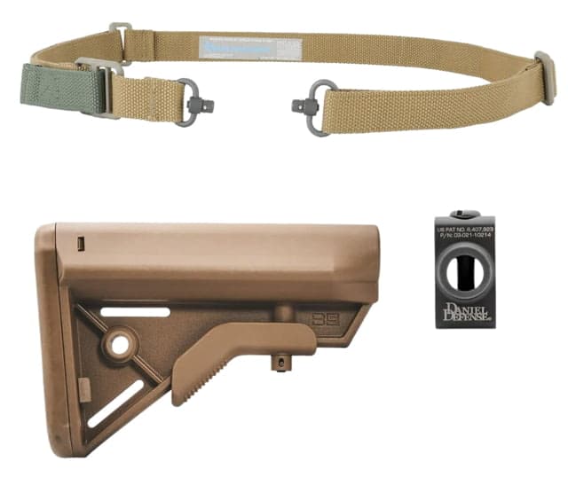 Blue Force Gear M4 Modern Combat Sling Kit Coyote Brown