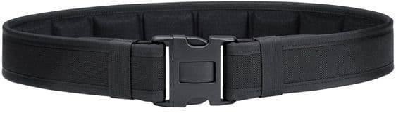 Bianchi 7955 ErgoTek Duty Belt - Plain Black Waist Size 28-30in 22707