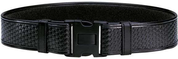 Bianchi 7950 AccuMold Elite Duty Belt - Plain Black Waist Size 40-46in 22126