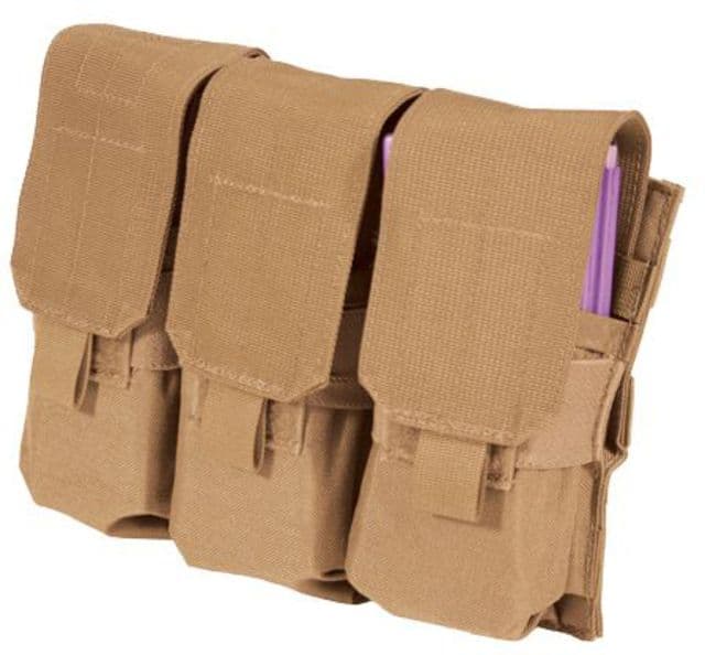 BlackHawk S.T.R.I.K.E. M4/M16 Triple Mag Pouch Coyote Tan Imported