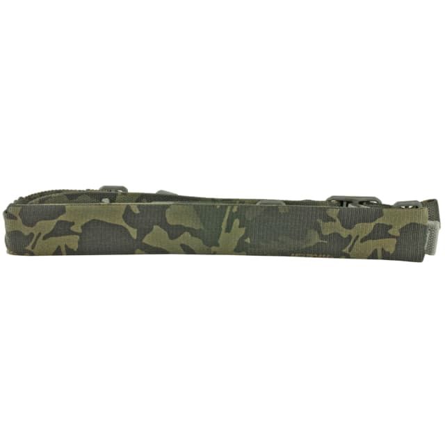 Blue Force Gear Vickers Sling Padded 2-Point Combat Sling Multicam Black Molded Acetal Adjuster No Quick Release Attached with TriGlide instead of
