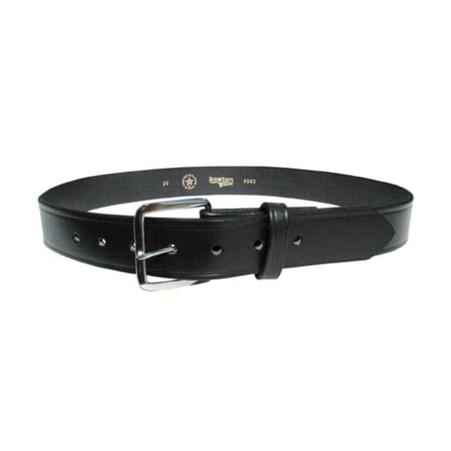 Boston Leather 1 1/4 Off Duty Belt Black