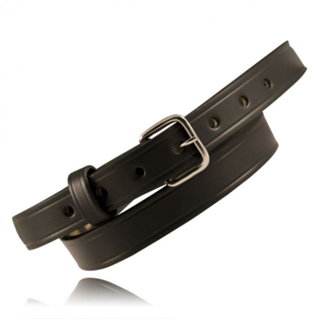 Boston Leather 1 Off Duty Belt Black