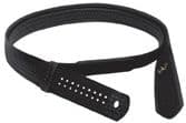Boston Leather 2-1/4 Off Duty Belt Hook Lined Belt Black