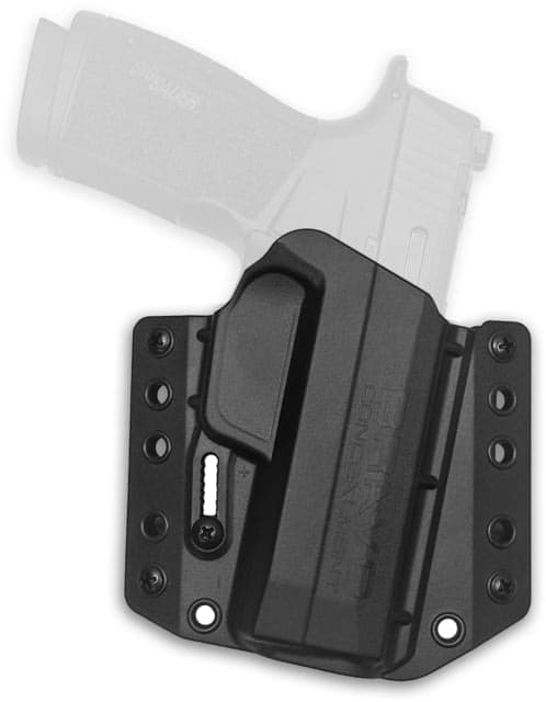 Bravo Concealment Bca Polymer Owb Belt Holster Sig Sauer P365 X-Macro Right Hand Black