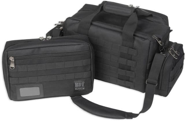 Bulldog Cases & Vaults X-Large MOLLE Tactical Range Bag Black