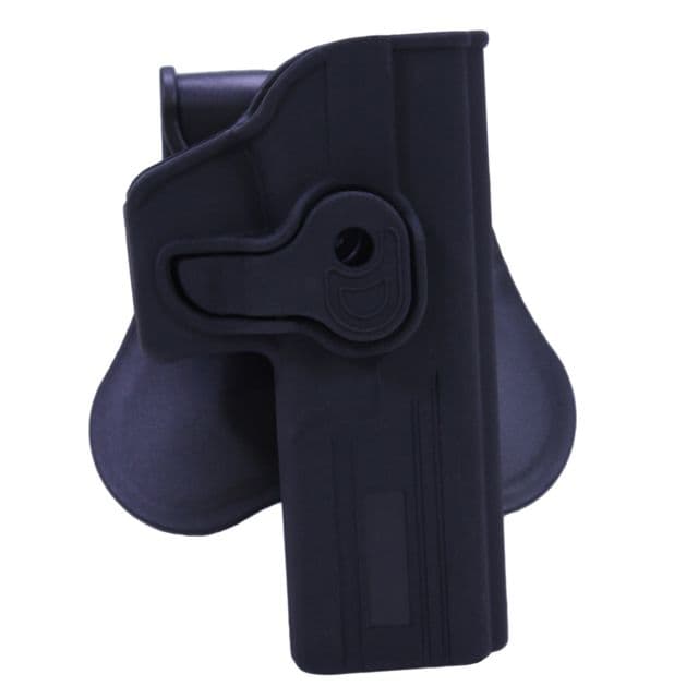 Bulldog Cases & Vaults Rapid Release Polymer Holster Glock 17 Right Hand Black Black