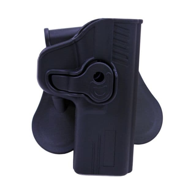 Bulldog Cases & Vaults Rapid Release Polymer Holster Smith & Wesson M&p Right Hand Black Black