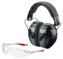 Champion Eyes and Ears Combo - Hearing Protection and Shooting Glasses Pink