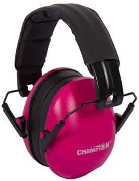 Champion Traps and Targets Slim Passive Ear Muffs Pink