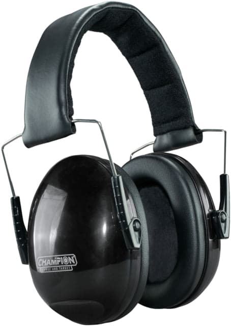 Champion Small Frame Passive Muff Black