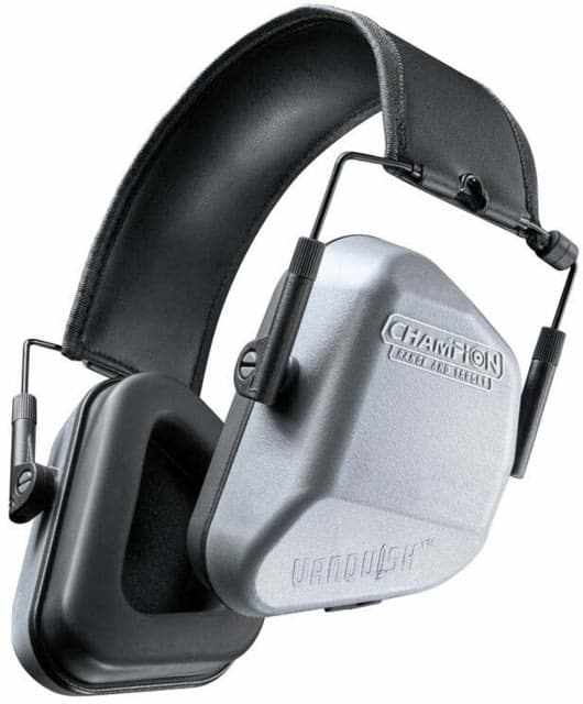 Champion Vanquish Passive Ear Muffs Grey Medium