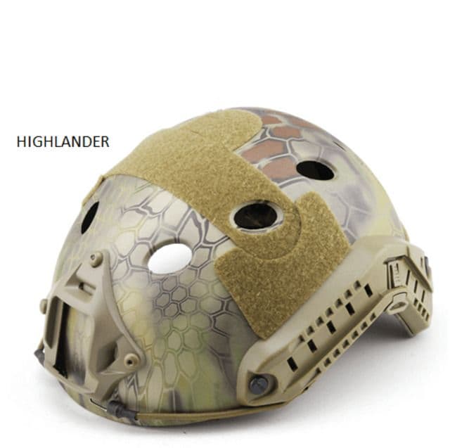 Chase Tactical Bump Helmet Non Ballistic Highlander One Size