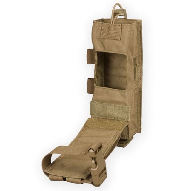 Chase Tactical MBITR Radio Pouch Coyote Tan One Size