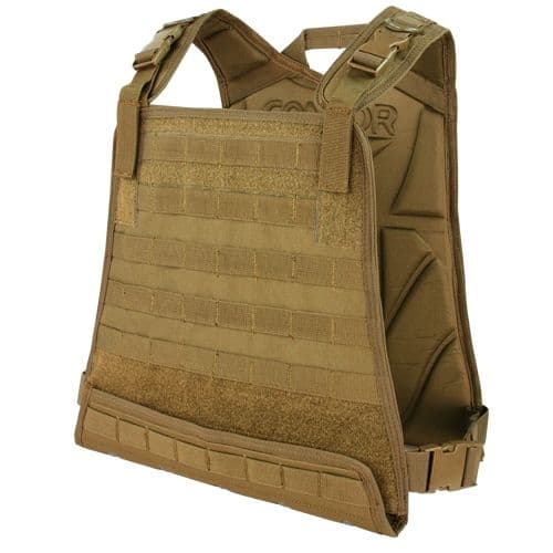 Condor Outdoor Compact Plate Carrier Coyote Brown