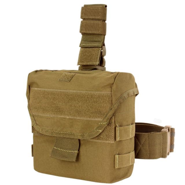 Condor Outdoor Drop Leg Dump Pouch Coyote Brown
