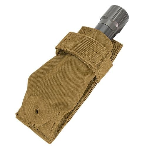 Condor Outdoor Flashlight Pouch Coyote Brown
