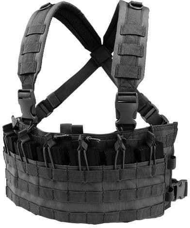 Condor Outdoor Rapid Assault Chest Rig Black