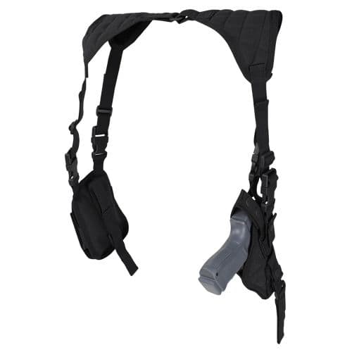 Condor Outdoor Vertical Shoulder Holster Black