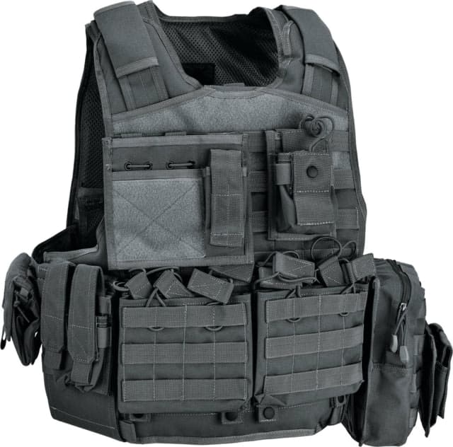 Defcon 5 Body Armor Carrier Set Black D5-BAV06