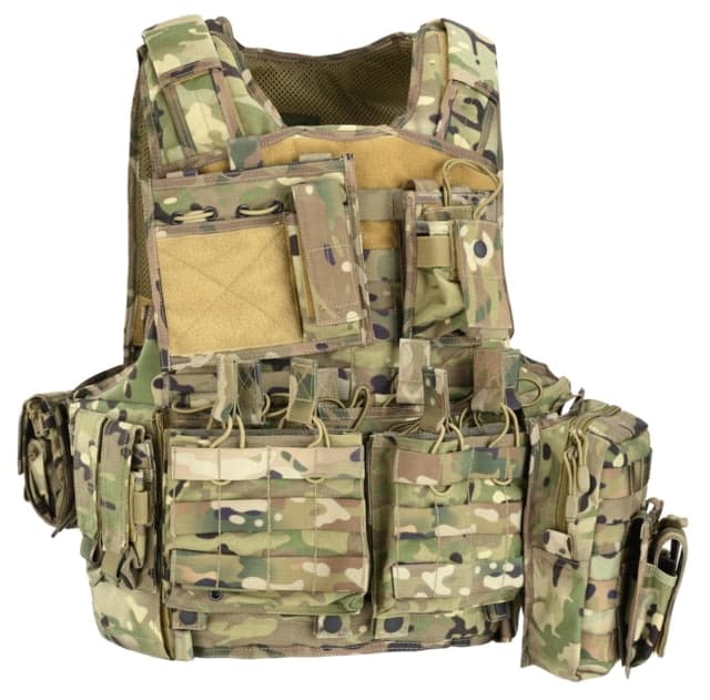 Defcon 5 Body Armor Carrier Set Multicamo D5-BAV06 MC
