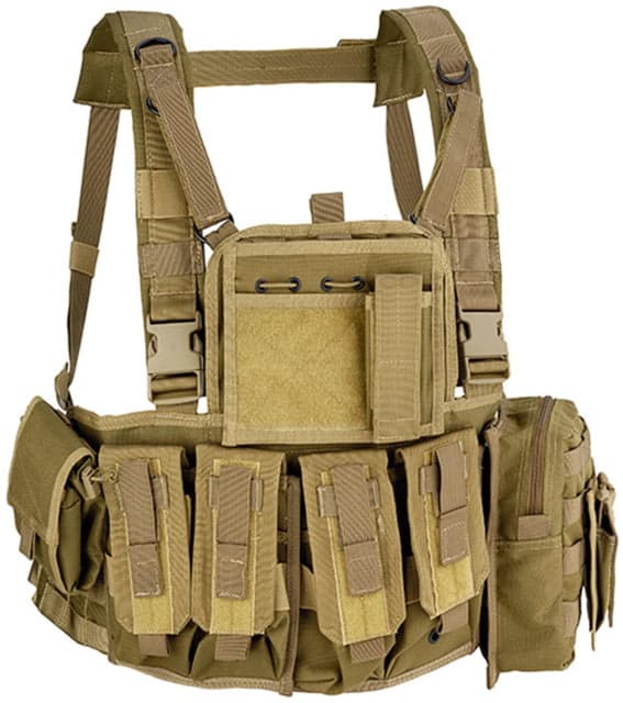 Defcon 5 Molle Recon Chest Rig Tan D5-RC901 CT