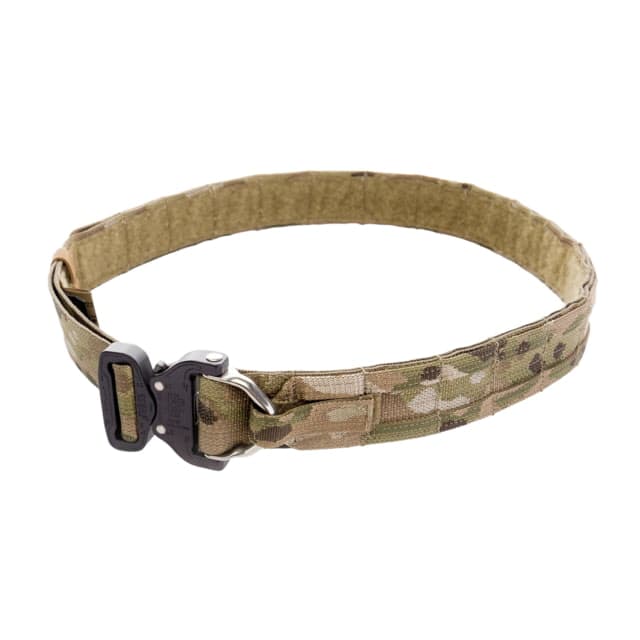 Eagle Industries OPERATOR GUN BELT COBRA BUCKLE W/ D-RING ATTACHMENT TWO ROWS OF MOLLE LG 39"-44" MULTICAM