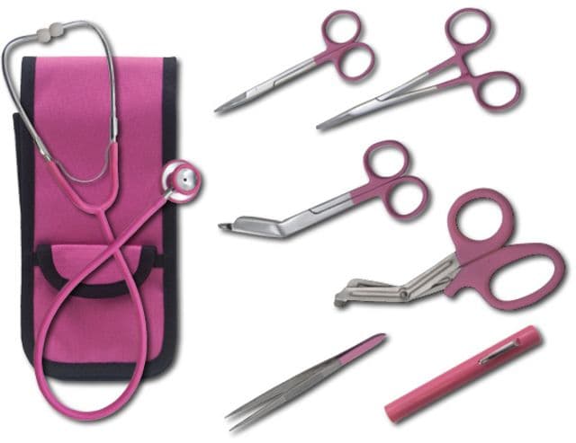 EMI Colormed Deluxe Holster Set Pink