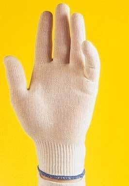 Erie Scientific Glove Liners Wht Knit Lrg PK12  Case