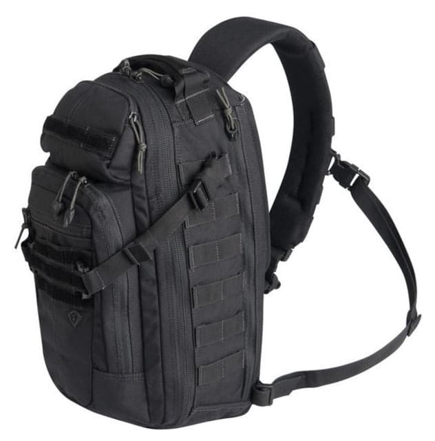 First Tactical Crosshatch Sling Pack Black