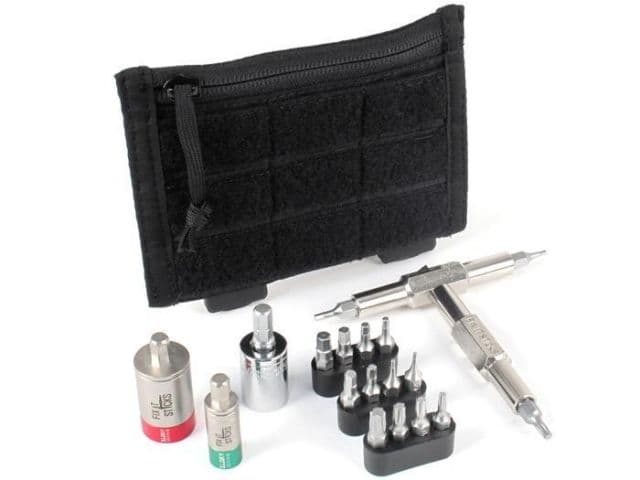 Fix It Sticks 65 and 25 Inch Lbs Torque Limiter Kit w/Pouch Black Small