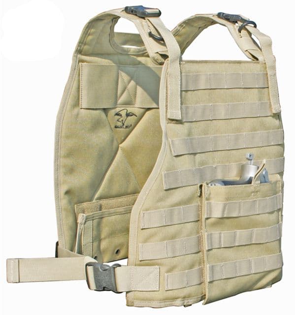 Galati Gear Plate Carrier Vest Tan 105950