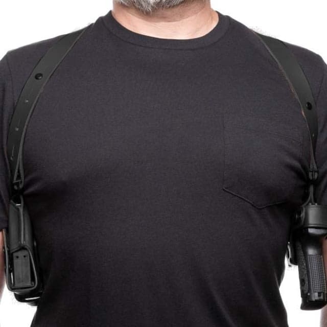 Galco 1in Wide Harness For System Black