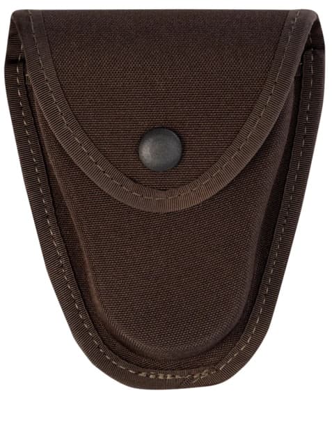 Gould & Goodrich Handcuff Case/Glove Pouch Hidden Hardware Dark Brown