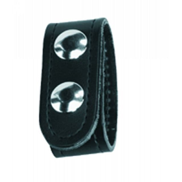 Gould & Goodrich Belt Keeper Double Snap Hidden Black