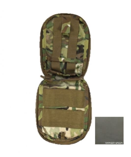 High Ground Gear Basic Medical Pouch 8H x 6W x 3D Ranger Green