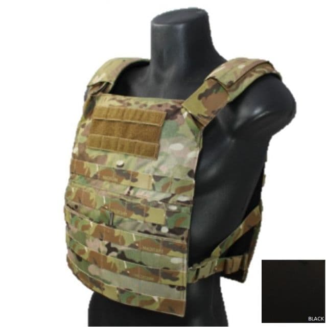 High Ground Gear Basic Plate Carrier Regular Black 8x10 10x12