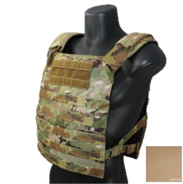 High Ground Gear Basic Plate Carrier Regular Coyote 8x10 10x12