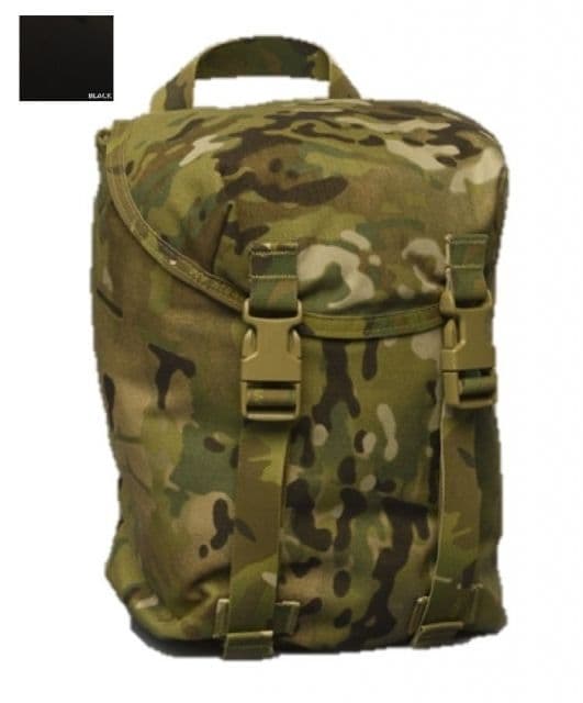 High Ground Gear Compression Pouch Tall Black 12H x 9W x 6D