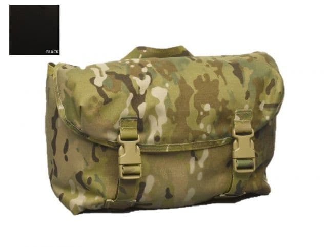 High Ground Gear Compression Pouch Wide Black 9H x 12W x 6D