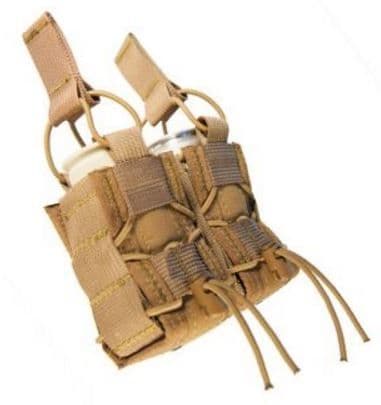 High Speed Gear HSGI Double 40MM Taco MOLLE Mag Pouch Coyote Brown