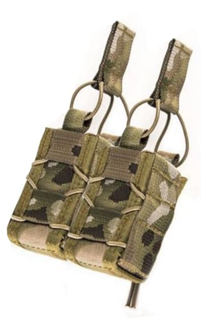 High Speed Gear HSGI Double 40MM Taco MOLLE Mag Pouch MultiCam