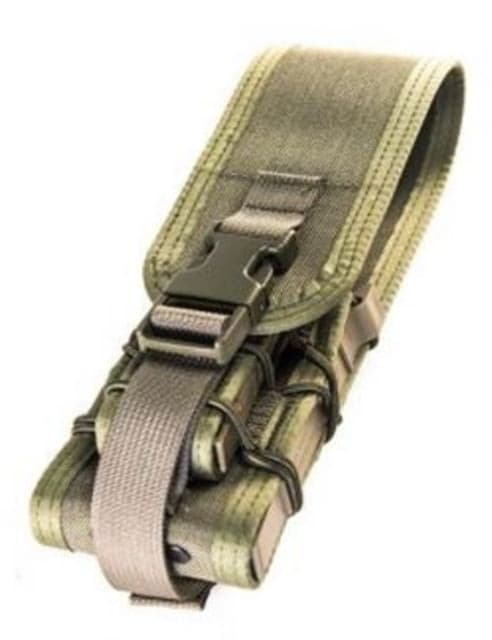 High Speed Gear HSGI Taco Covered Double Decker Rifle/Pistol Pouch Olive Drab