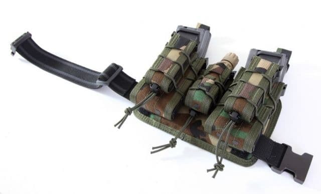 High Speed Gear HSGI Leg Rig V1 Pouch Woodland Camo
